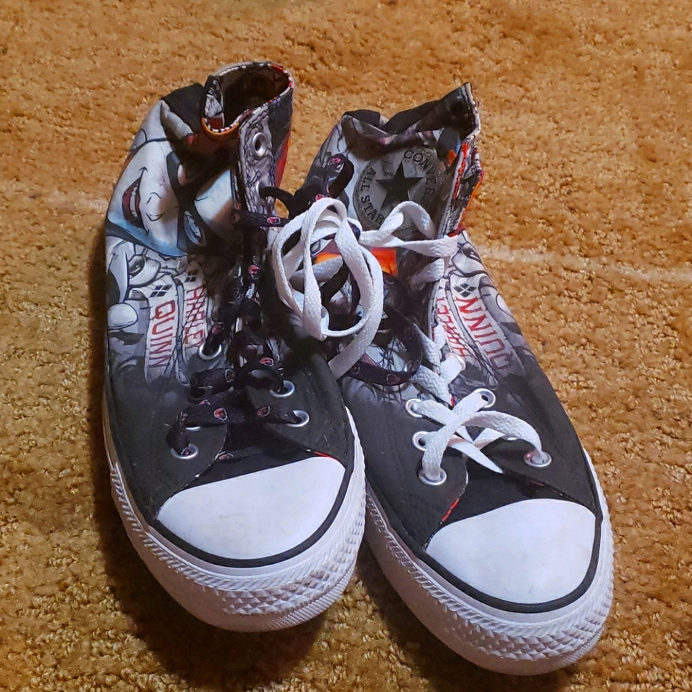 Limited Edition Harlequin Converse Hightops